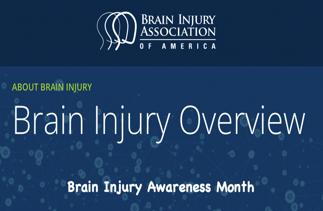 Brain injury overview graphic