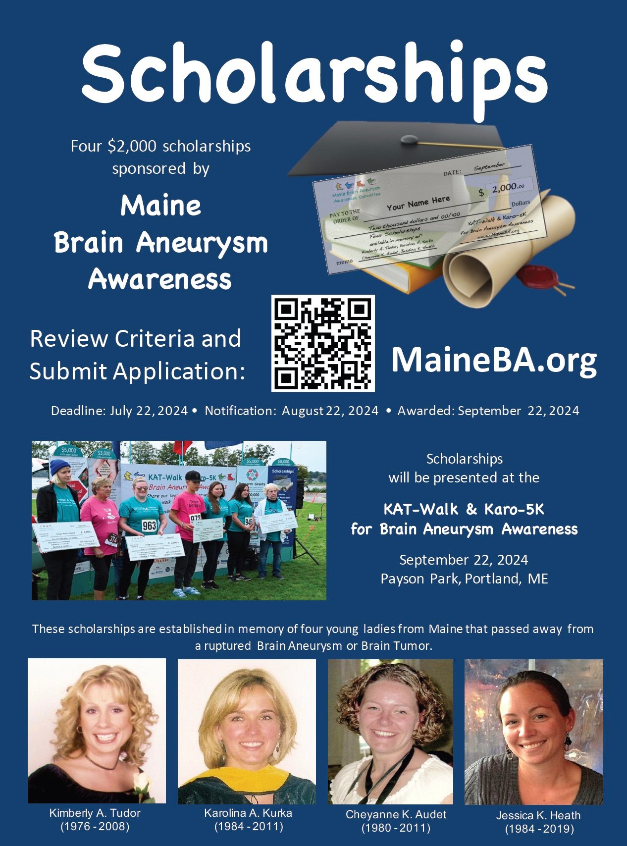 Scholarships promotion poster