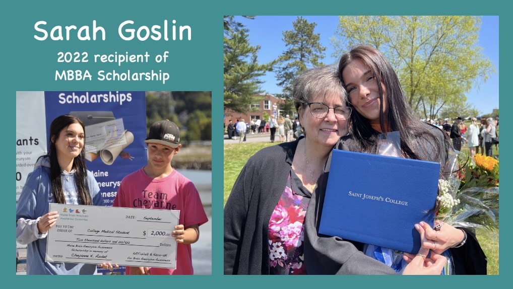 Scholarship winner and followup