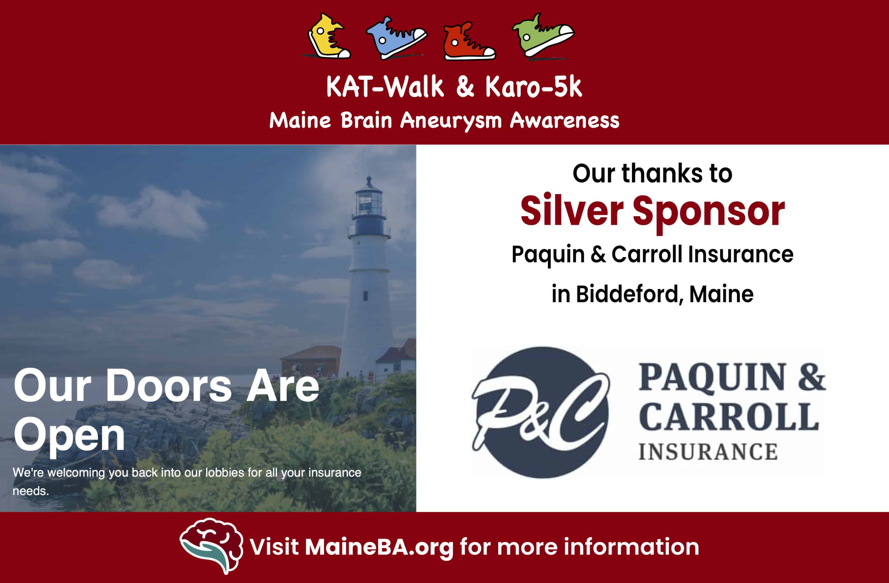 Paquin & Carroll Insurance sponsor promo