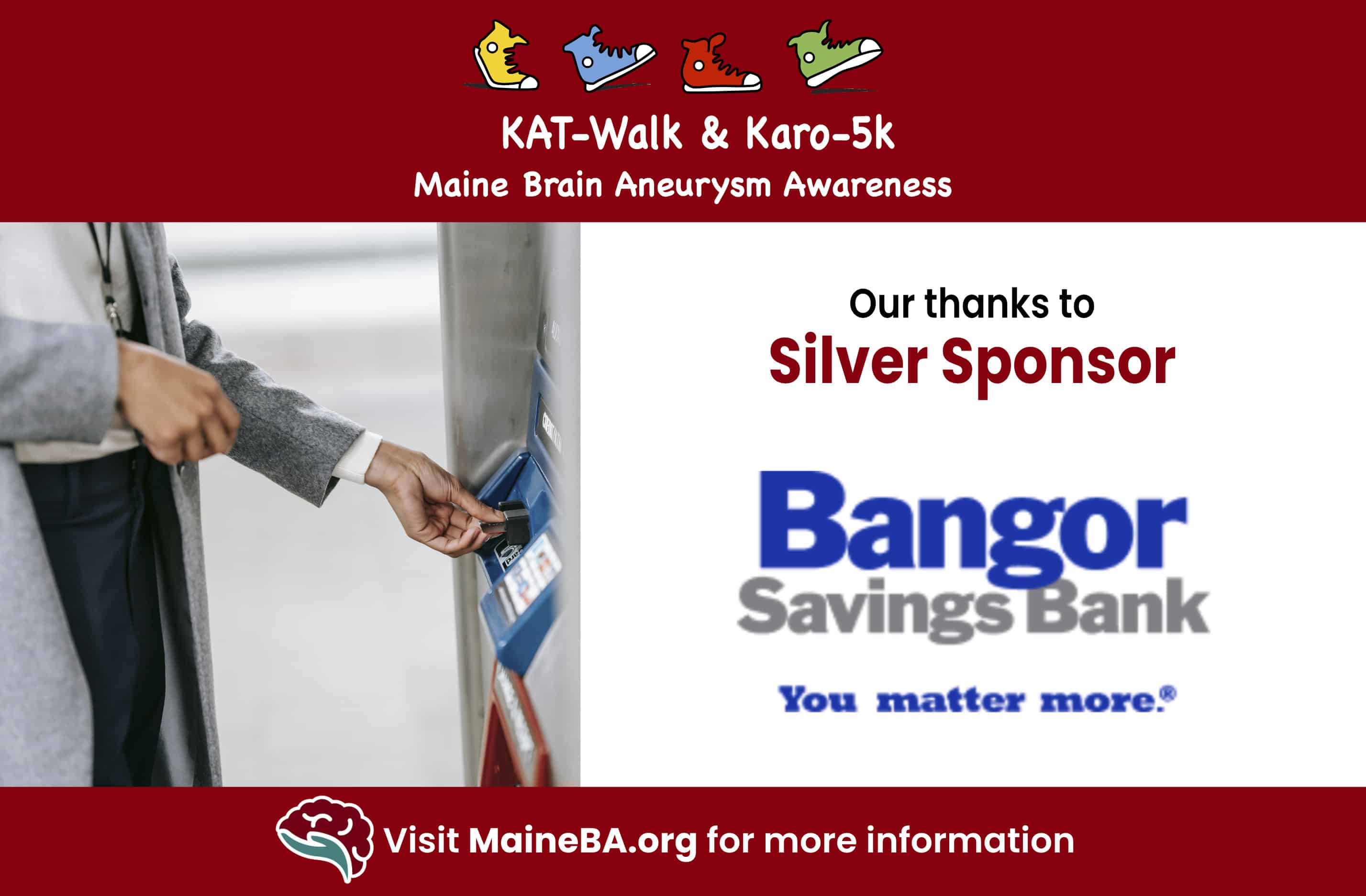 Bangor savings bank sponsor graphic