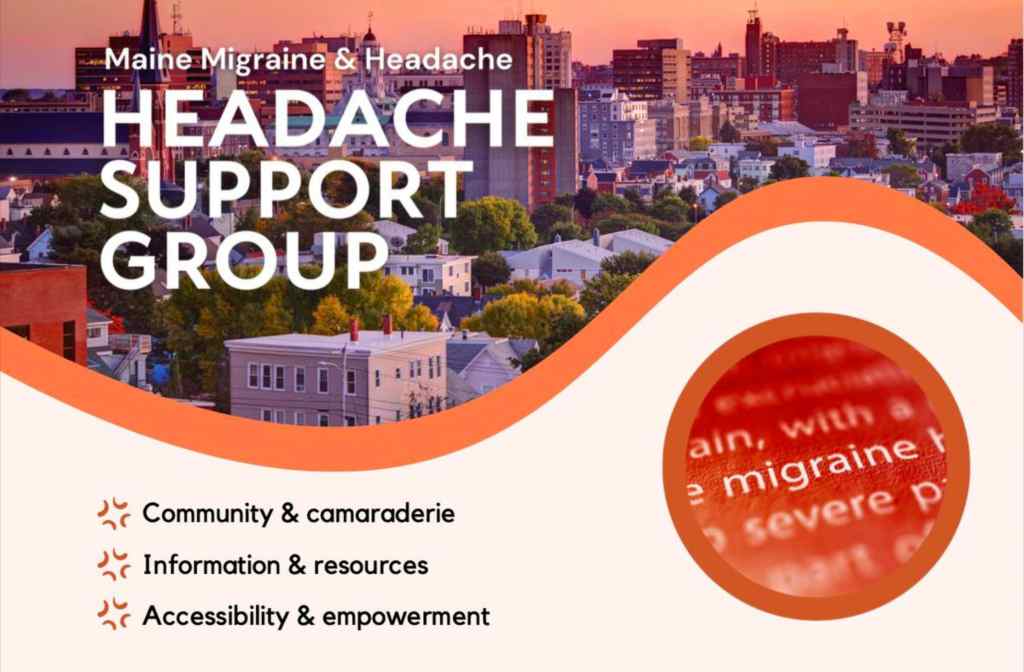 Headache support group graphic